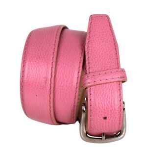 Roger Ximenez PINK GENUINE LEATHER 1.5"Wd DRESS CASUAL WOMEN'S BELT Sz L (B80